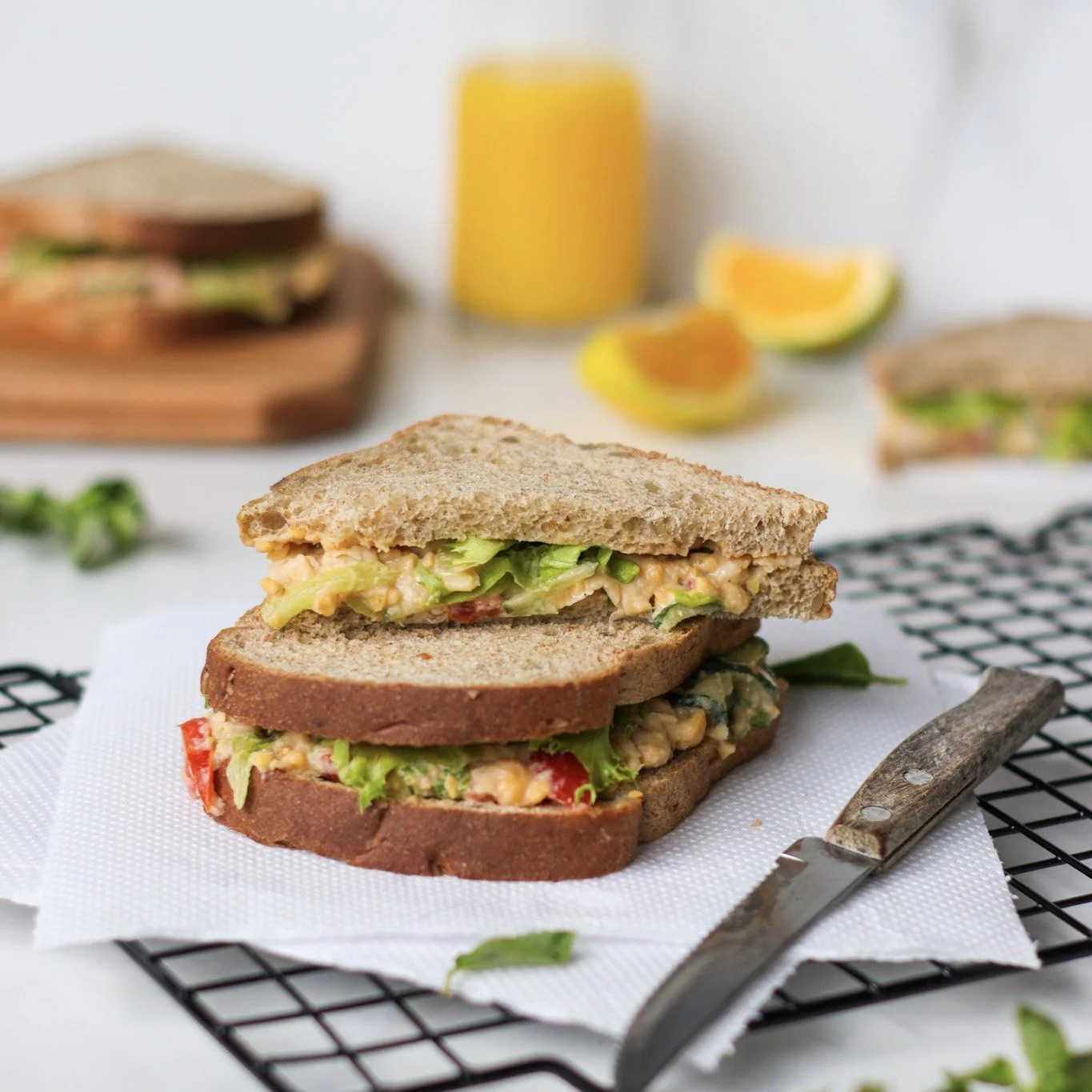 Sanduíche Natural Vegano