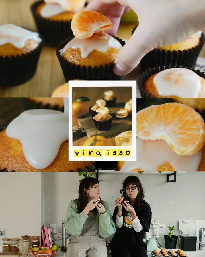 CUPCAKE DE MEXERICA 🧁🍊

Uma das minhas receitas preferidas desse ano merecia um post especial! 

Vai passando o carrossel pra pegar a receita ➡️

🍊Ingredientes l&iacute;quidos 

1 x&iacute;cara cheia de mexerica sem semente e sem fiapos (1 x&iacut