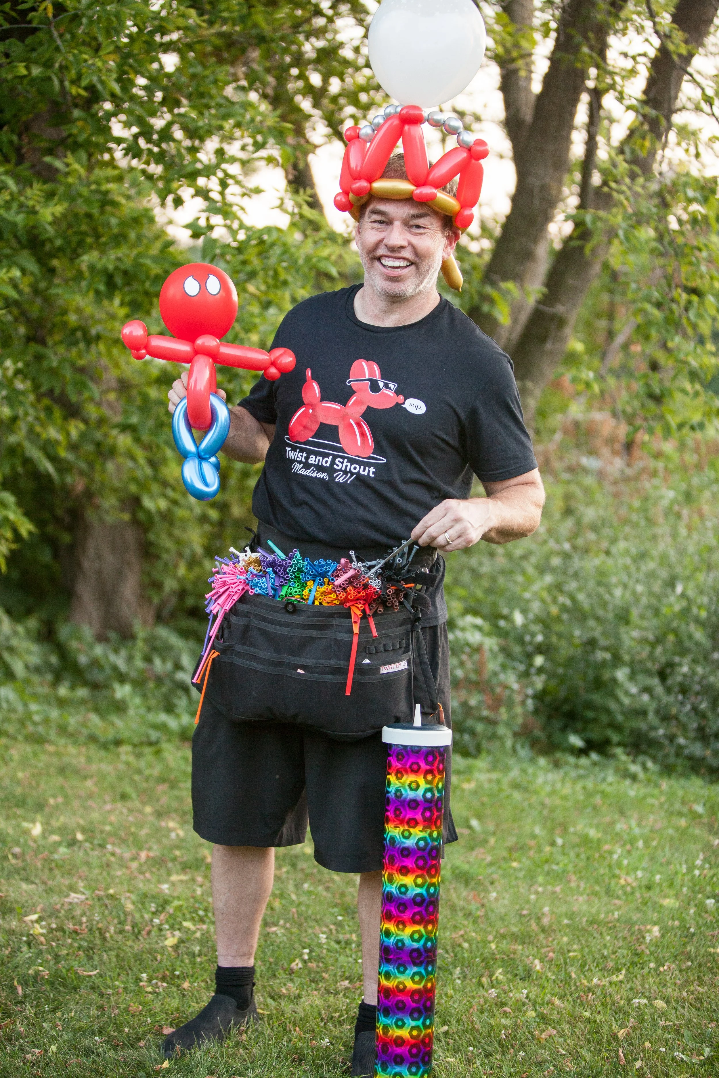 Balloon Twister owner Madison Wisconsin Balloon Twisting