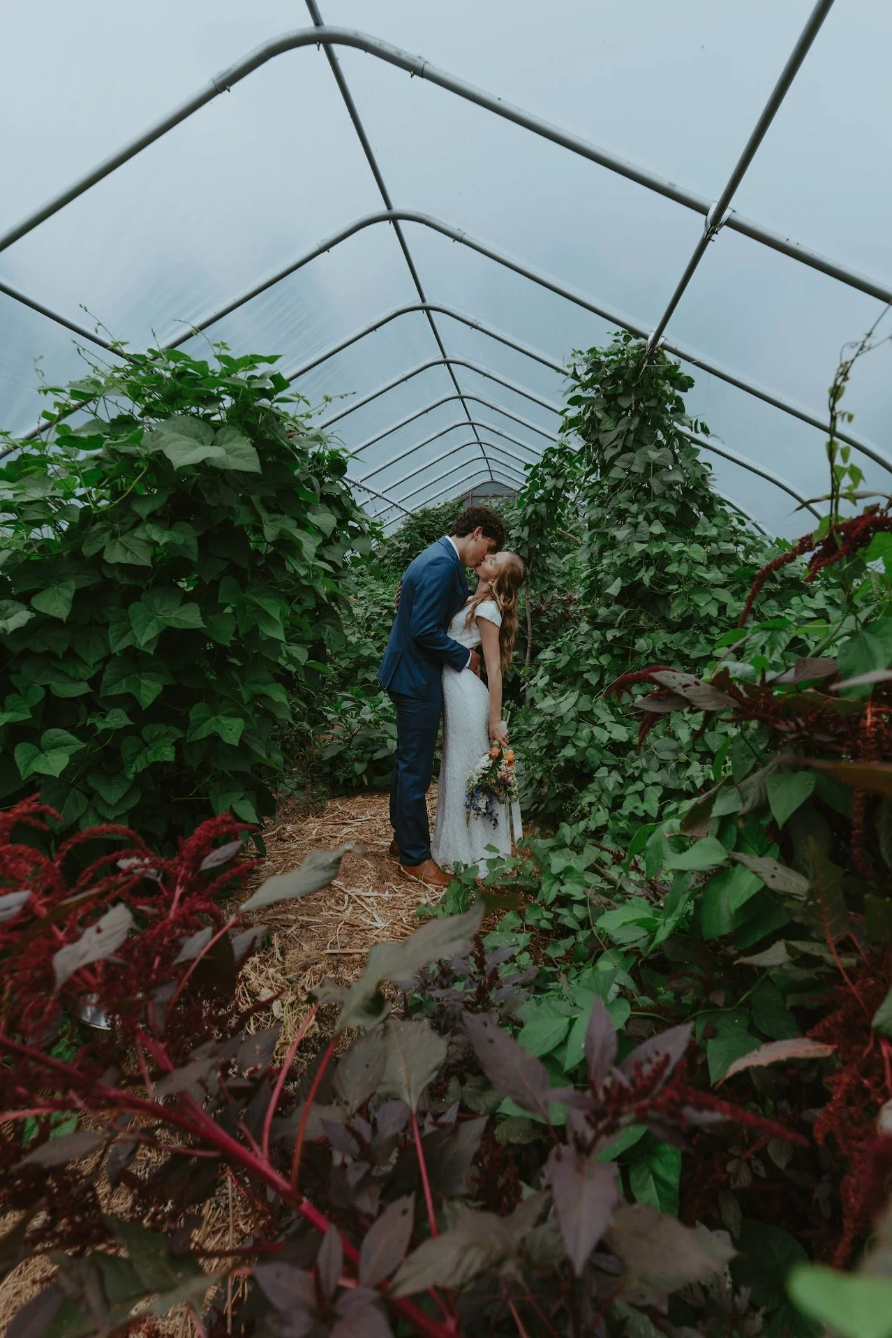Field to Fork Farm, where love grows! Our high-tunnel that we use for vegetables..Thanks to Shaylyn Grace Photography for documenting this great gathering 