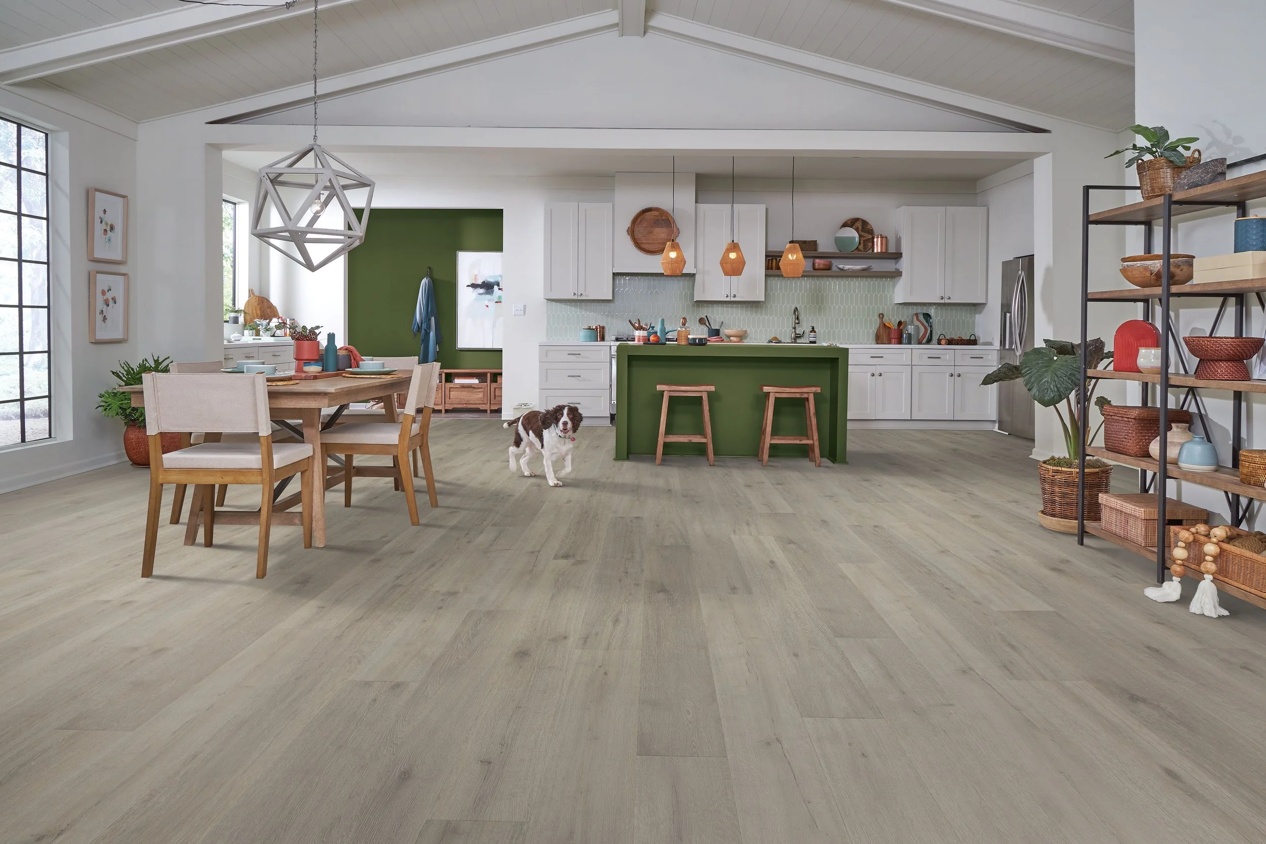 Custom flooring and installation.