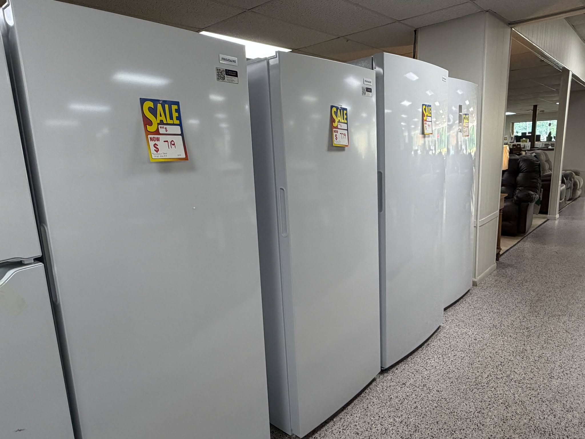 Football season, hunting season, bulk shopping...

An extra freezer always comes in handy.

Stop by and see our selection.

🏡 Making Your House a Home Since 1935.

#freezerseason #uprightfreezer #appliances #Frigidaire