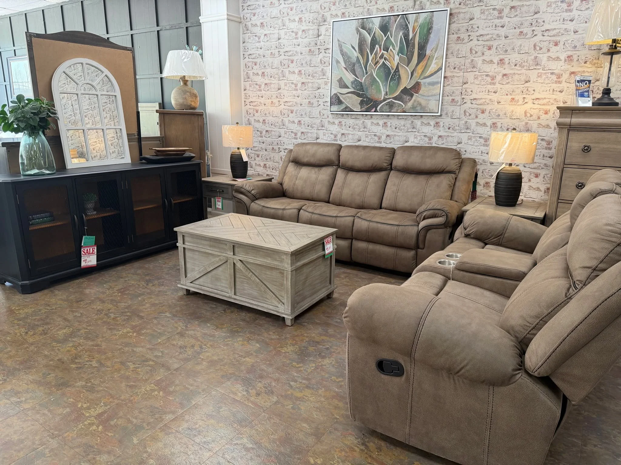 🚨 DON'T BUY A SOFA UNTIL YOU DO THIS.

Sit on it.

Seriously.

Don't choose your living room from a picture on your phone.

Come sit down.

Stretch out.

Check the depth.

Feel the fabric.

Try the recliner.

Bring your family.

Furniture is somethi