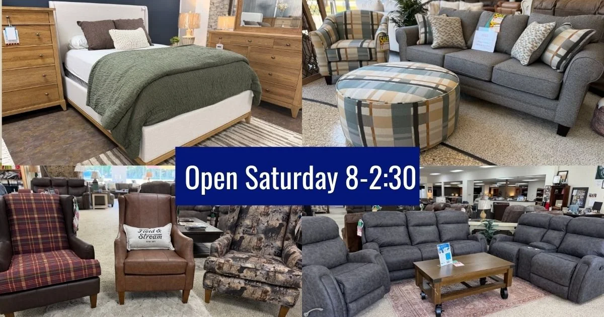 🛋️ SATURDAY PLANS? WE HAVE AN IDEA! 😉

Come on in, look around, fall in love with something&hellip; and maybe take it home! 😍

No pressure. No rush. Just beautiful furniture, great prices, and a whole lot of reasons to say, &ldquo;Okay, I LOVE tha