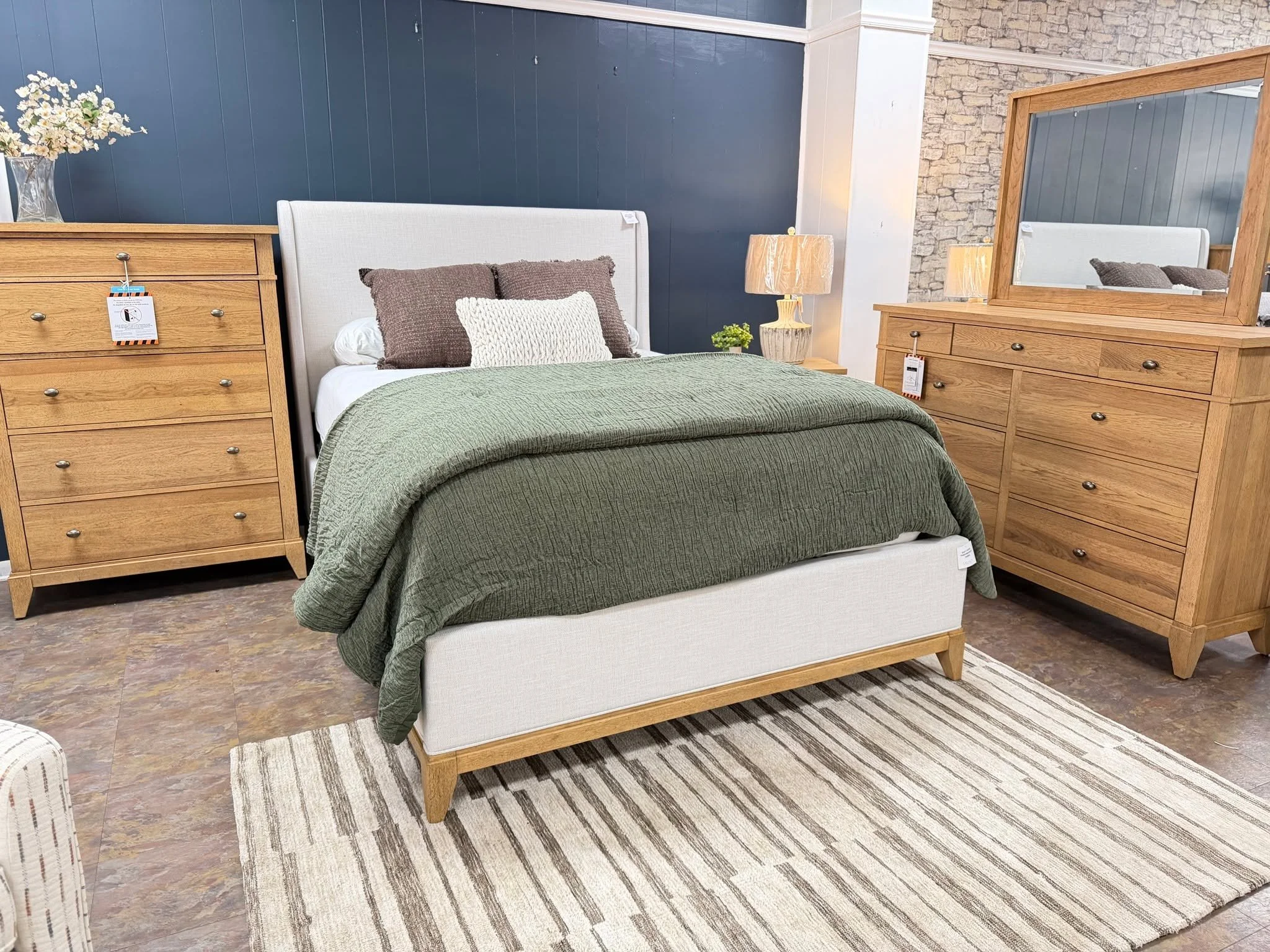 ✨ A LITTLE SOMETHING BEAUTIFUL JUST ARRIVED!

Introducing our new Trisha Yearwood bedroom collection. 🤍

Beautiful details, timeless style and a look that makes you want to give your entire bedroom a refresh!

And you don't have to leave Livingston 
