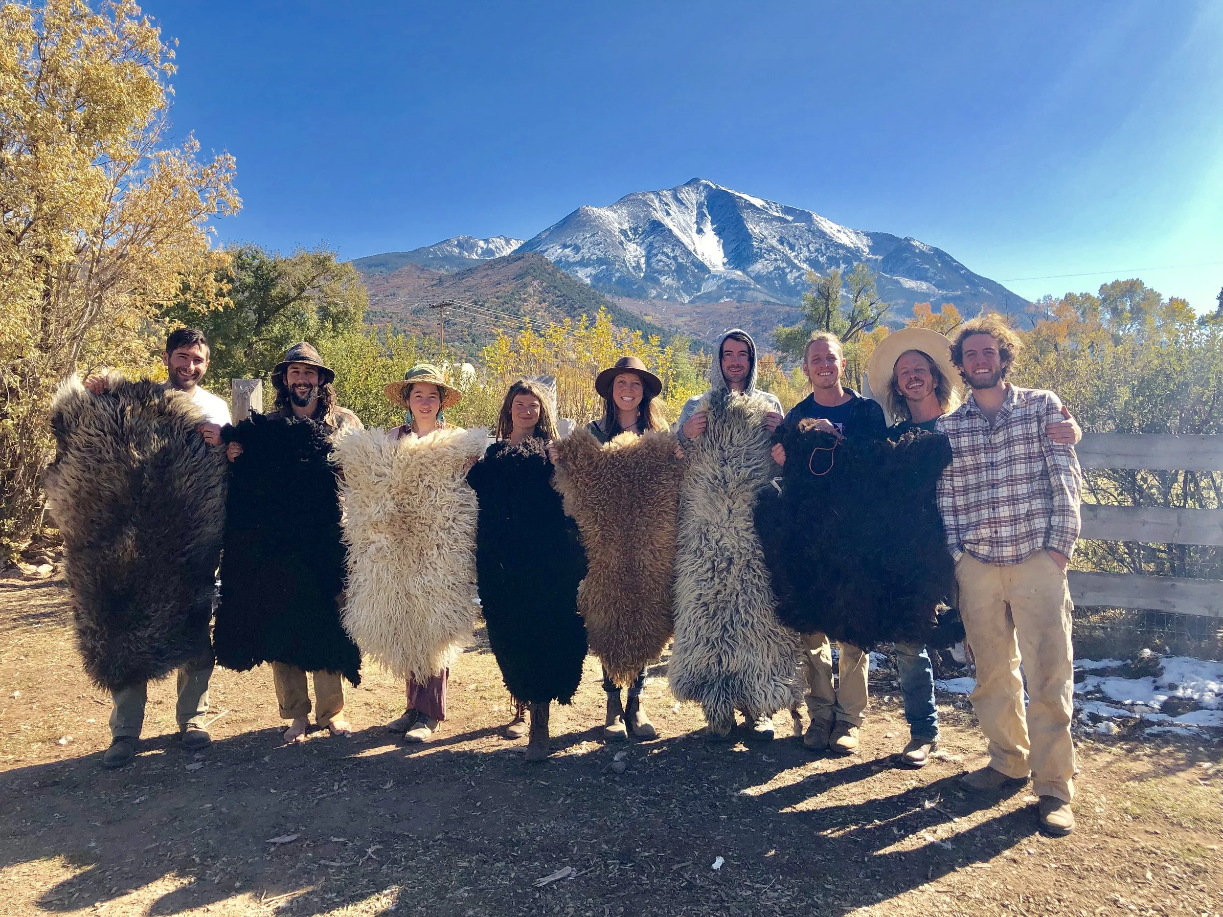 June 4th-7th Sheepskin Hide Tanning and Animal Processing