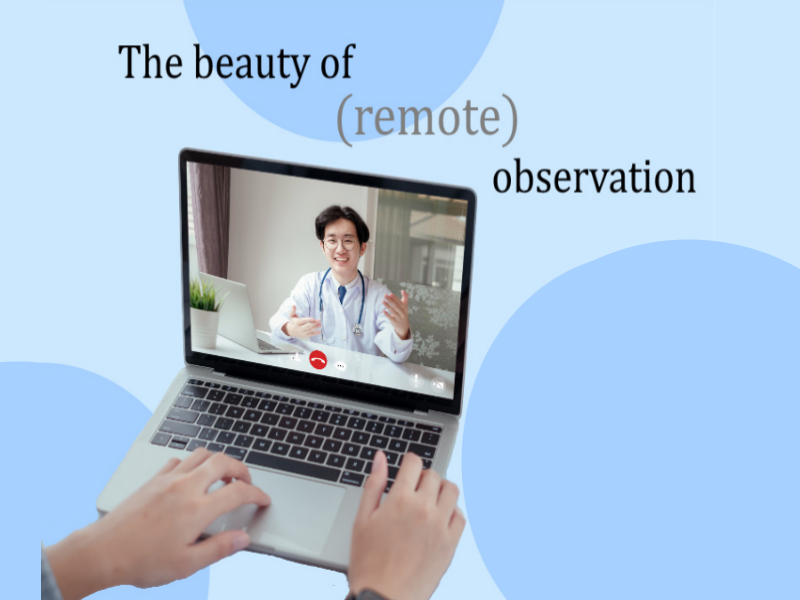 The beauty of (remote) observation