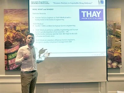 THAY Medical presented at the Injectable Drug Delivery conference