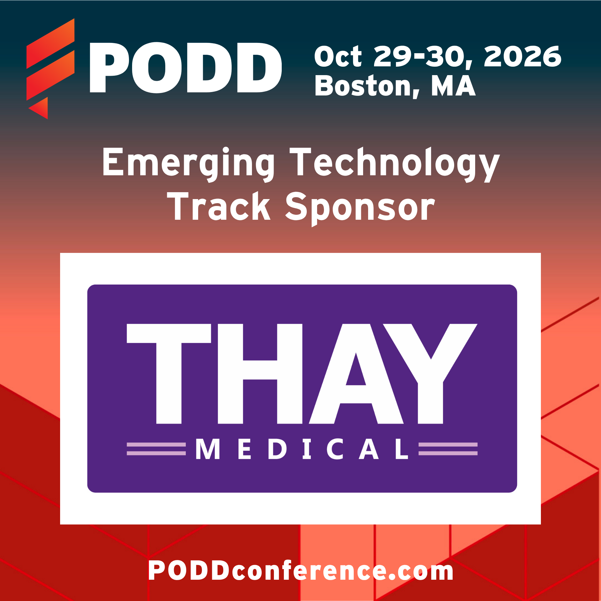 THAY Medical to attend the ‘PODD’ conference 2026