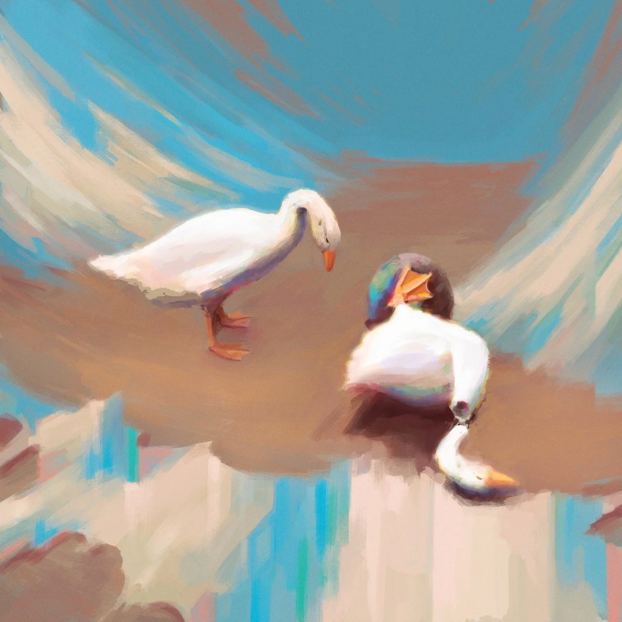 Soul Carrying Around a Corpse — Fine Art Print