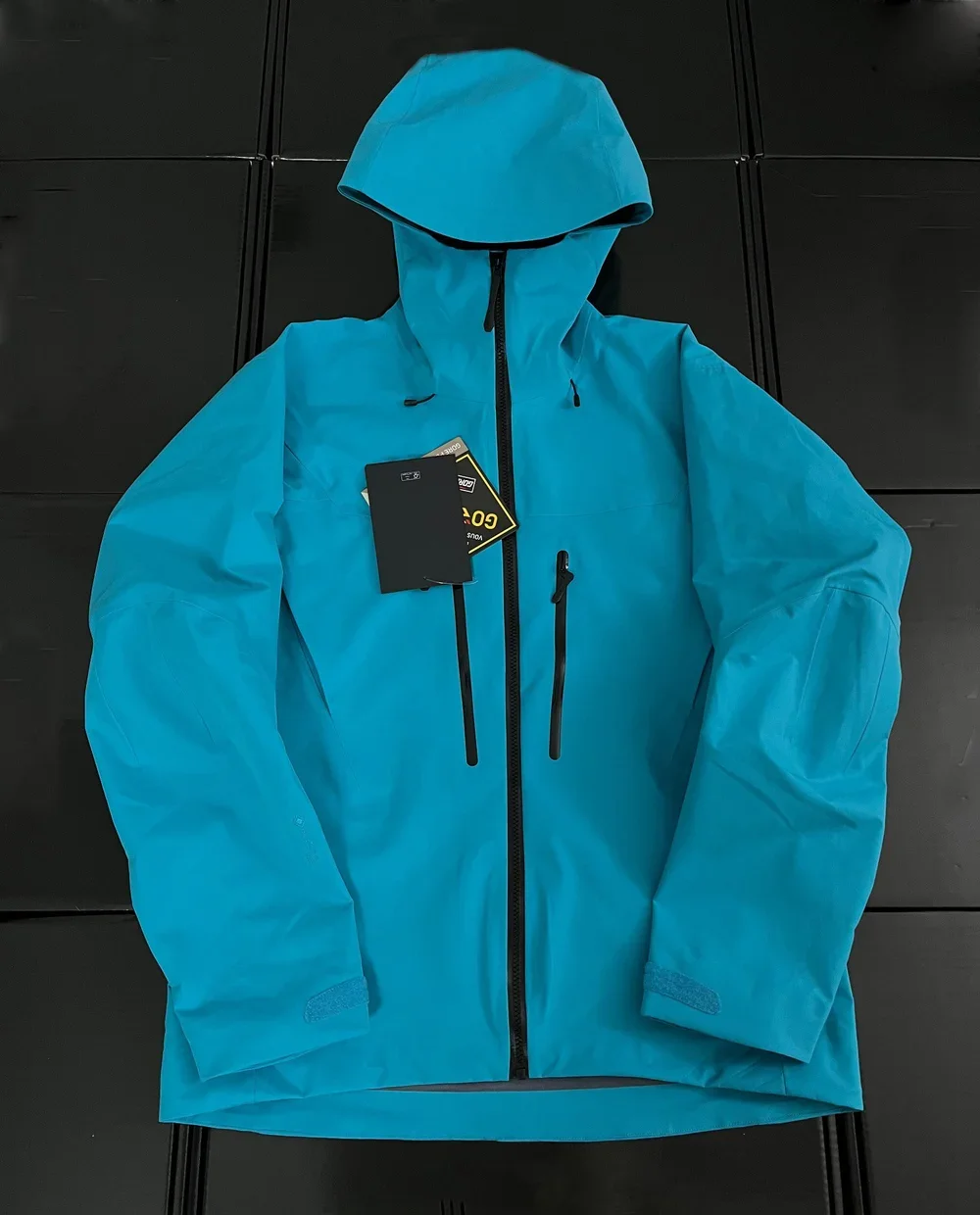 Blackgreen AR SV AP7 With Diy Logo Recco Hardshell Jacket Underarm Openings Windproof Waterproof GORE-TEX Triple-proof Technology Outerwear Mountaineer Outdoor