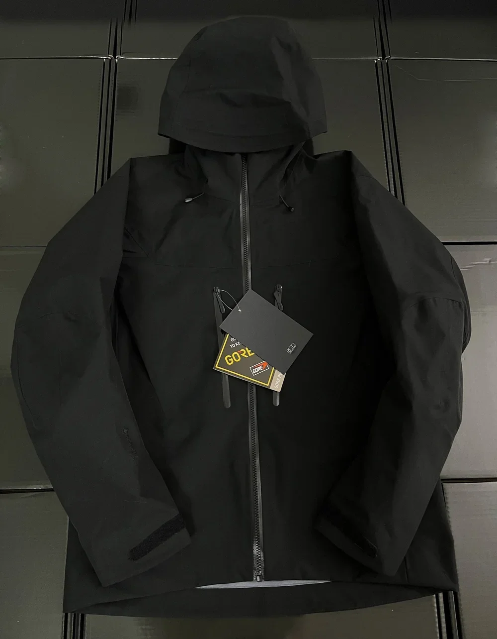 Blackgreen AR SV AP7 With Diy Logo Recco Hardshell Jacket Underarm Openings Windproof Waterproof GORE-TEX Triple-proof Technology Outerwear Mountaineer Outdoor