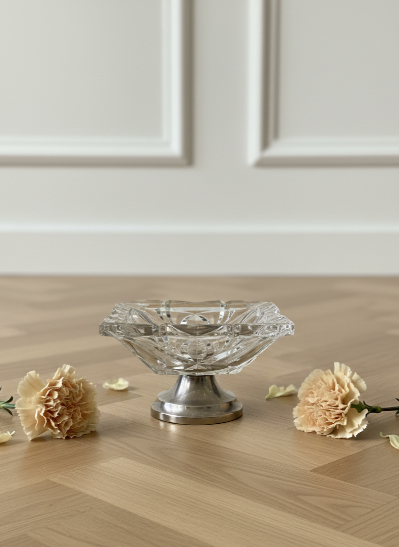 Handgeslepen Kristallen Bonbonschaal