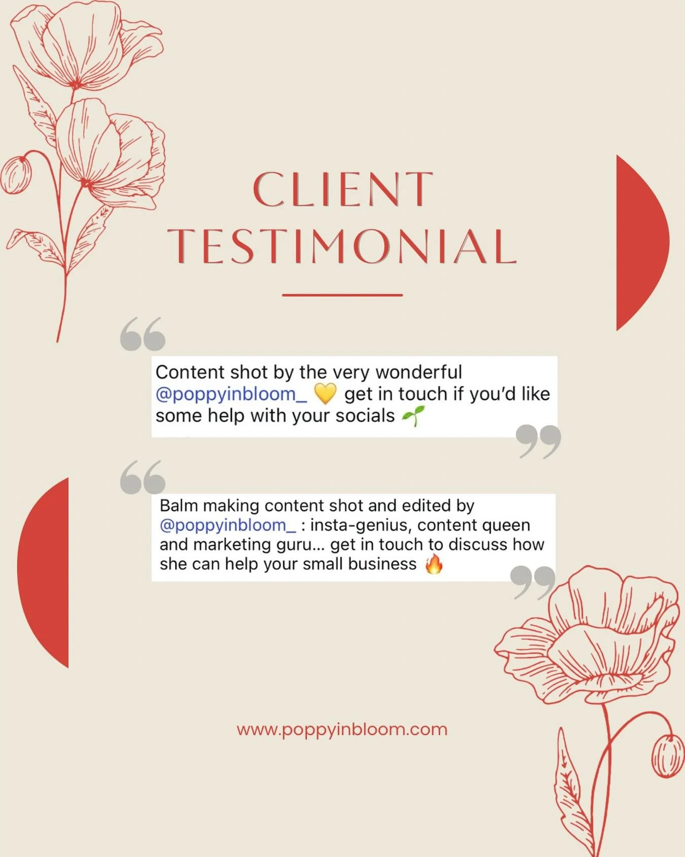 Thank you so much for your kind words and support🥹🥹. Truly means the world to me that what I&rsquo;m doing is paying off! 

#socialmediaagency #socialmediamarketing #review #cornwall #smallbuisness