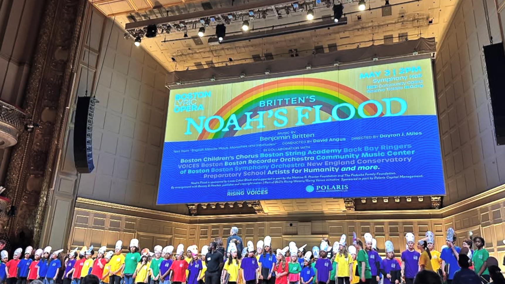 Noah’s Flood with Boston Lyric Opera