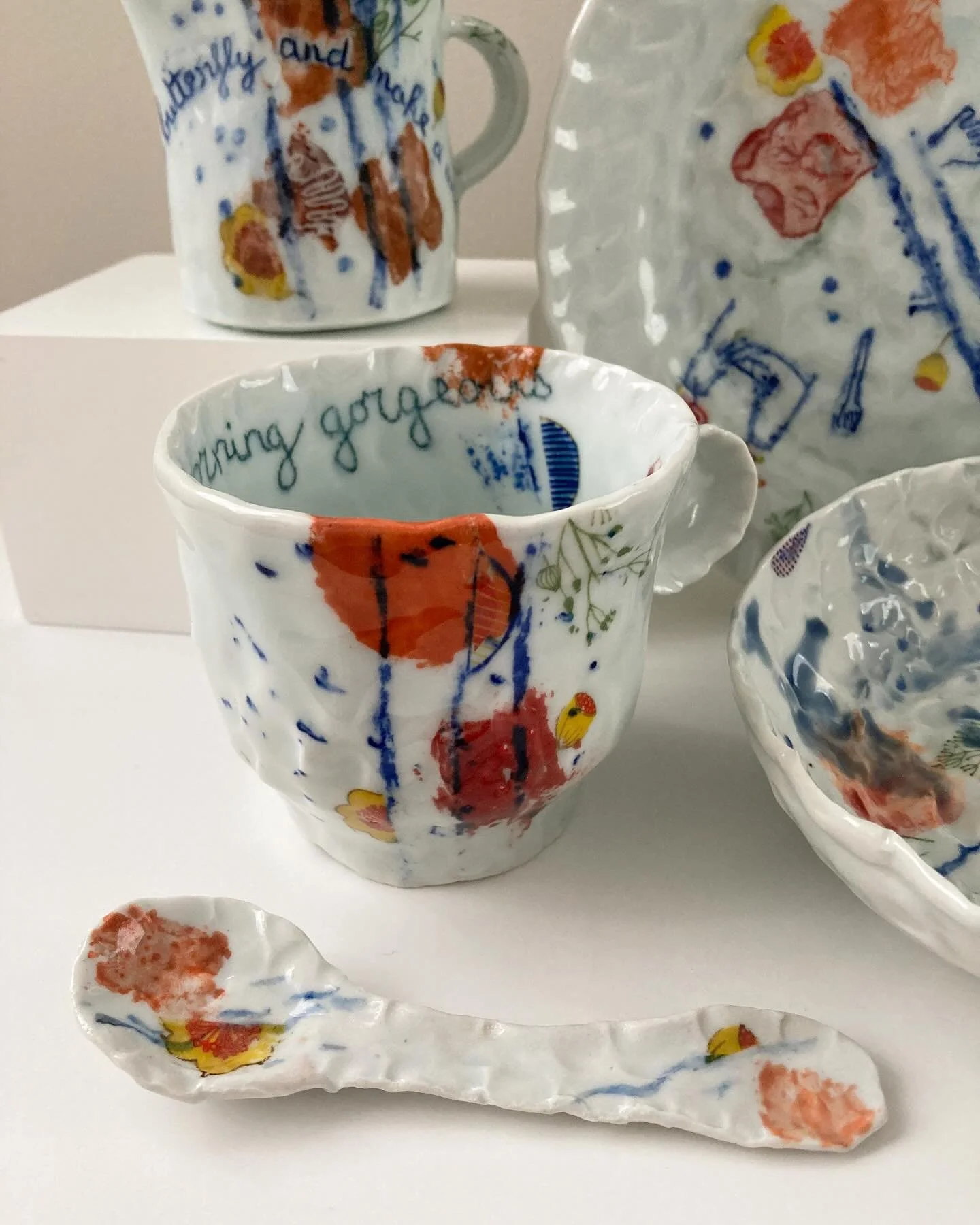Opening Night of The Kitchen Sink 

January 15, 5-8pm at @lillstreet. 

The show features a few of my cups and continues through February 25.