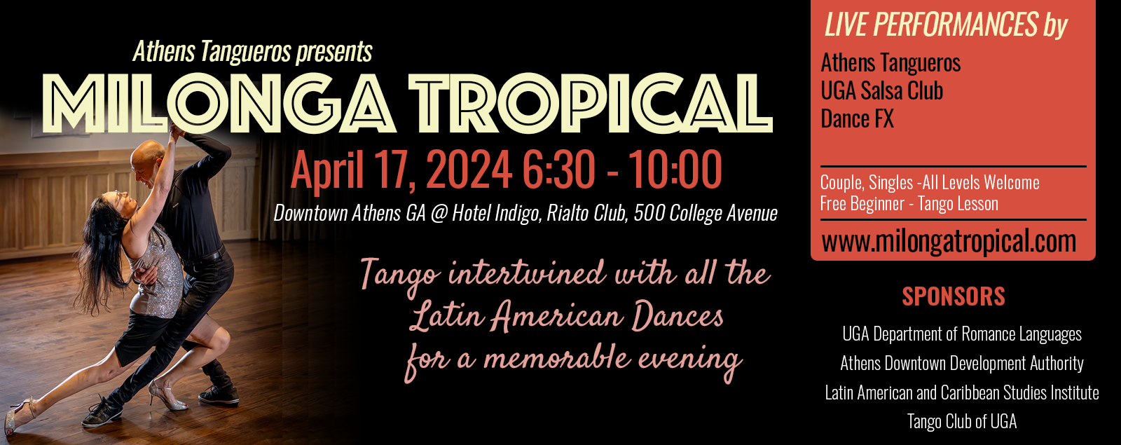 Milonga Tropical Spring 2026