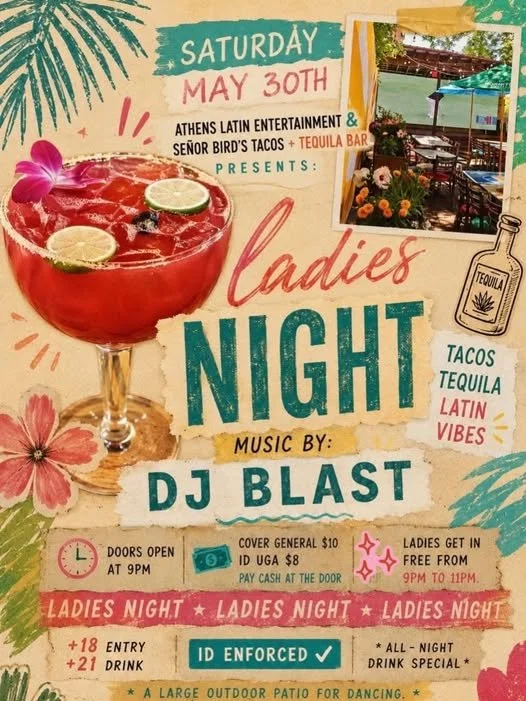 Athens Latin: LADIES NIGHT with DJ Blast