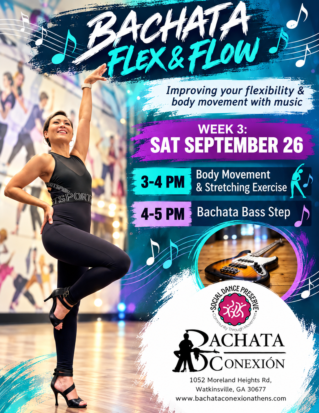 Bachata FLEX &amp; FLOW (WEEK 3) 