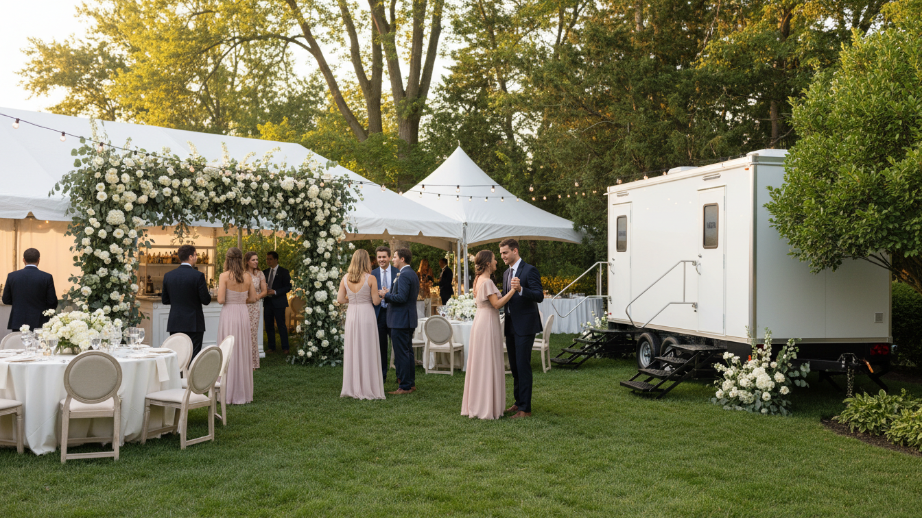 wedding restroom trailers southeast michigan