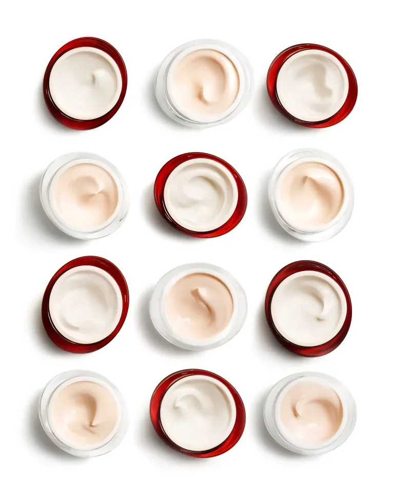 Cream Jar Swirls