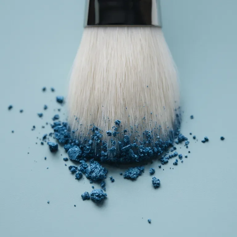 Blue Eyeshadow Brush