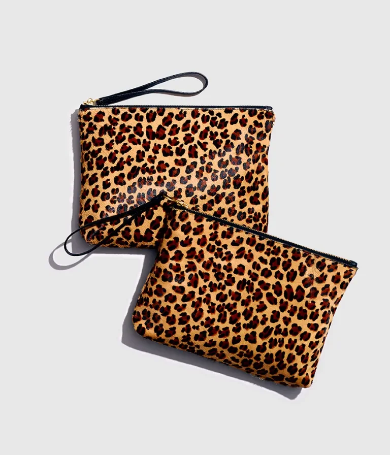 Leopard Clutch
