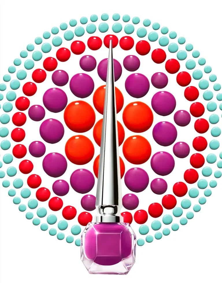 Louboutin Pop Color Nail