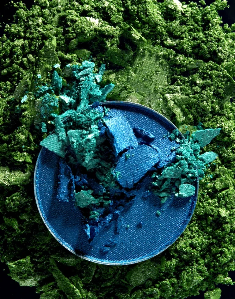 Eye Shadow Blues and Greens