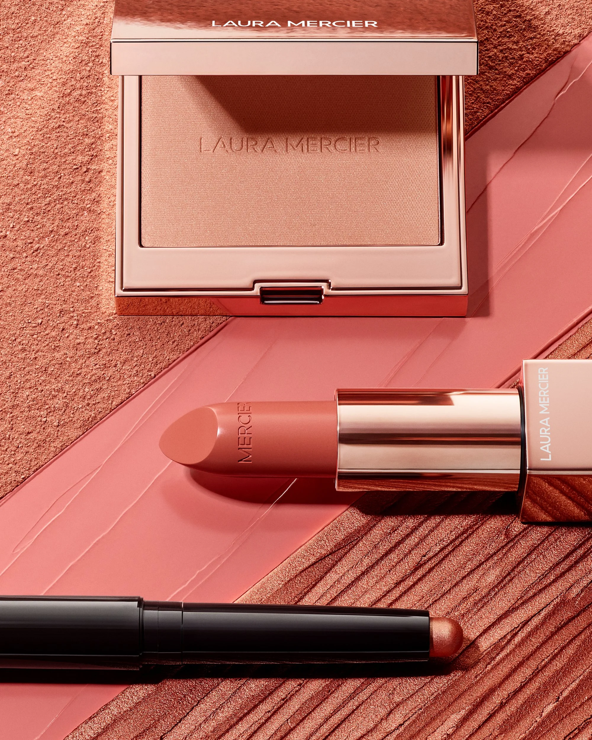 Laura Mercier Orange Monochromatic Look