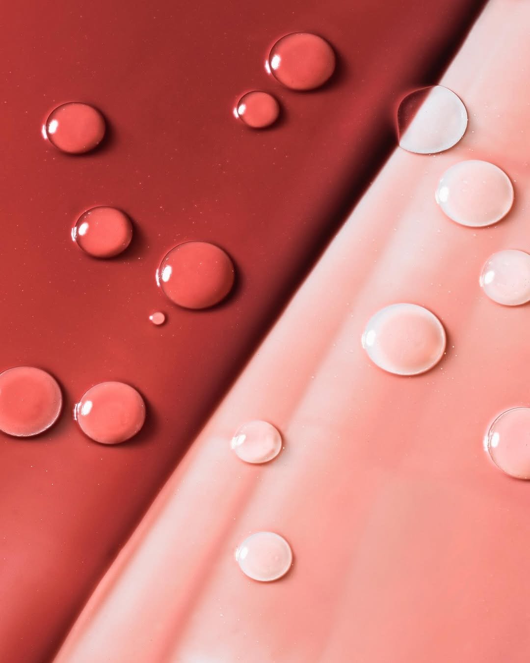 moisture lipstick droplets