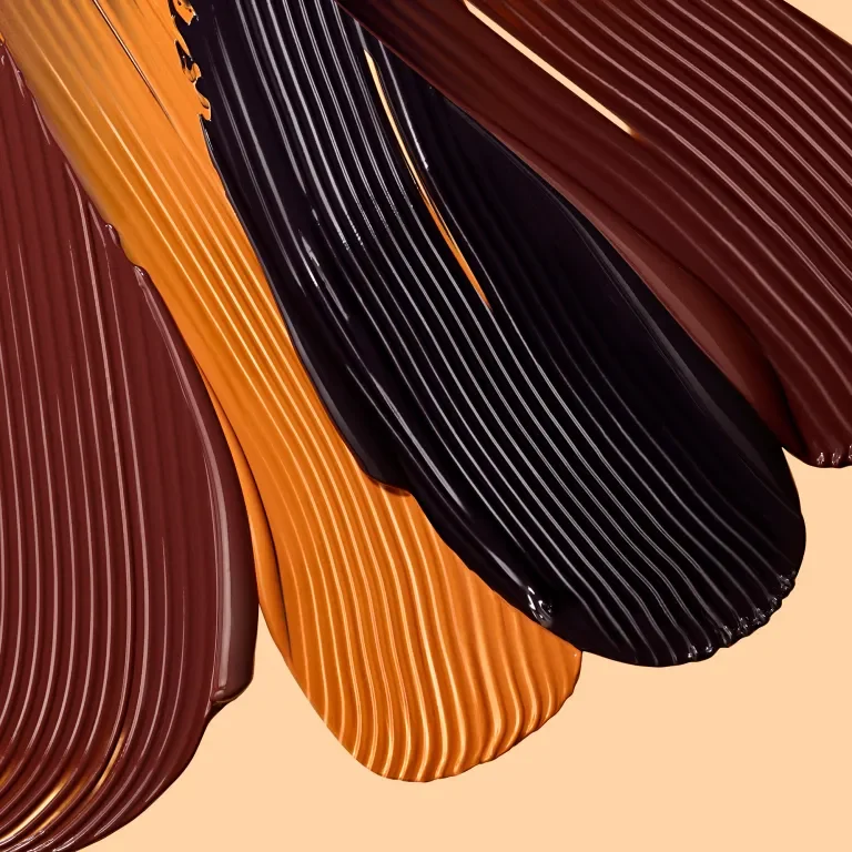 Brows Group, cosmetic texture photography by Rich Begany