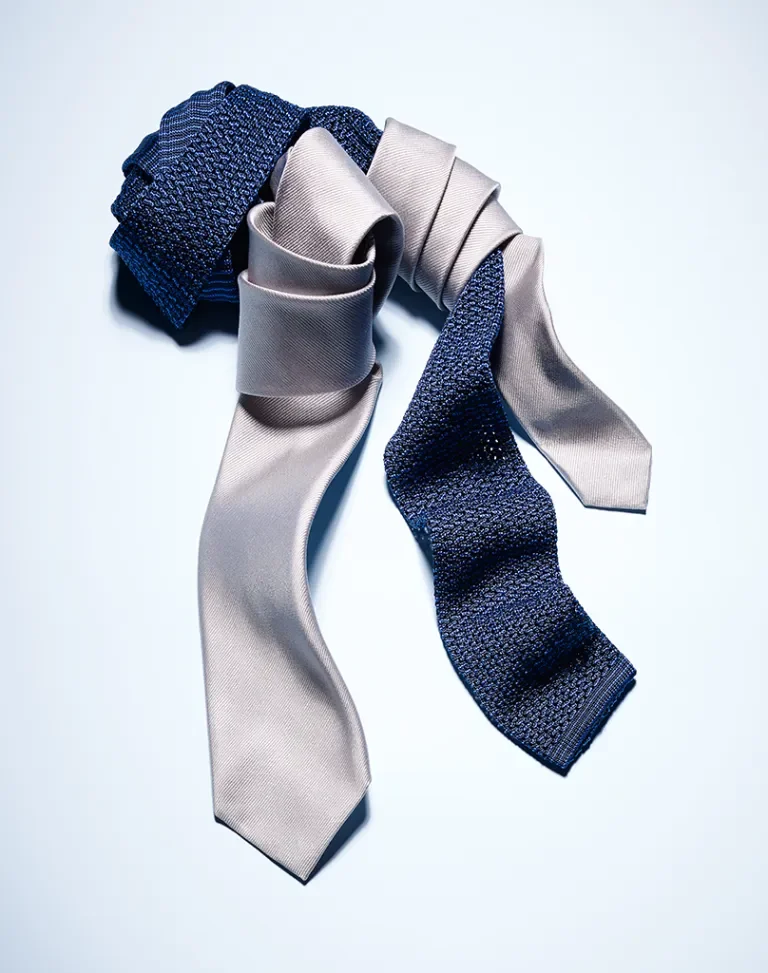 Seize Sur Vingt Ties-Blue Silver