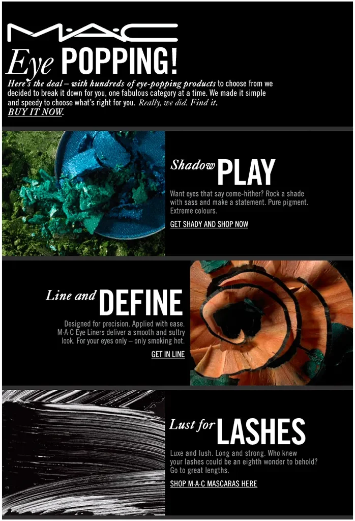 MAC Online Eye Popping