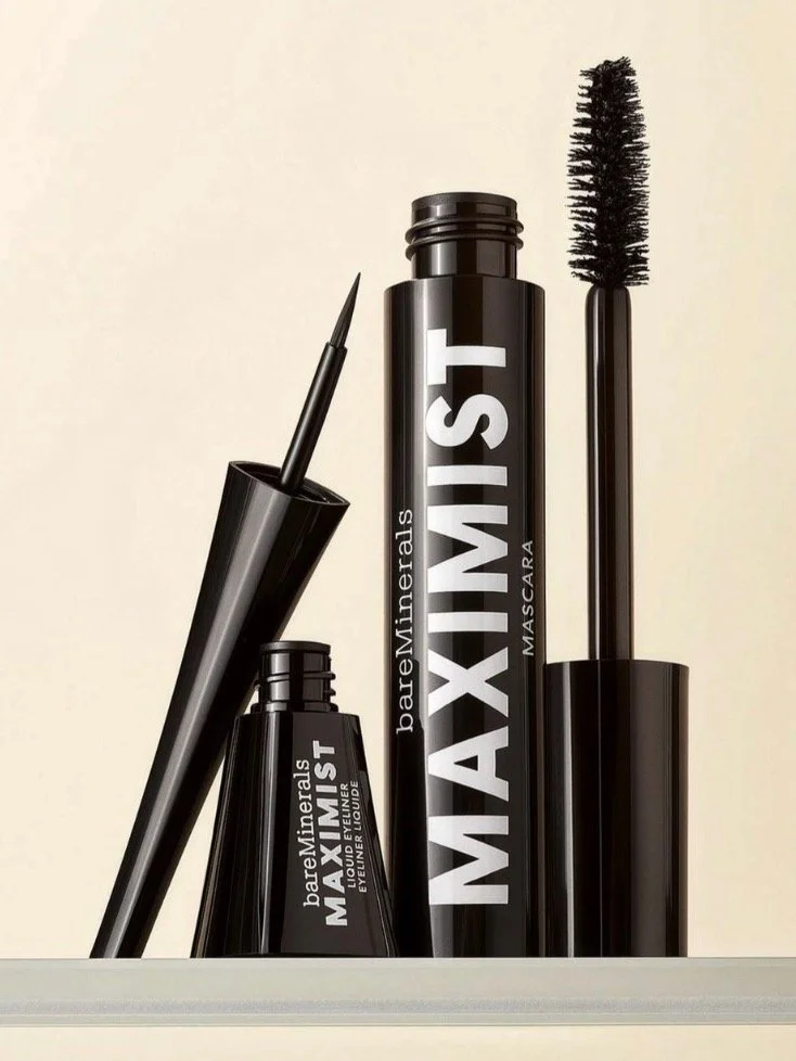 Bare Minerals Maximist mascara products on shelf