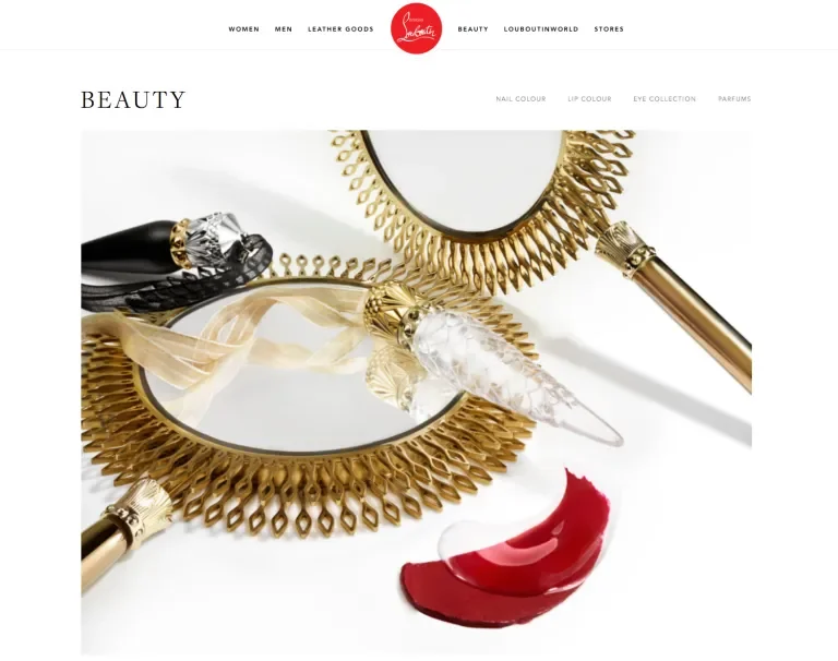 Louboutin Beauté Homepage