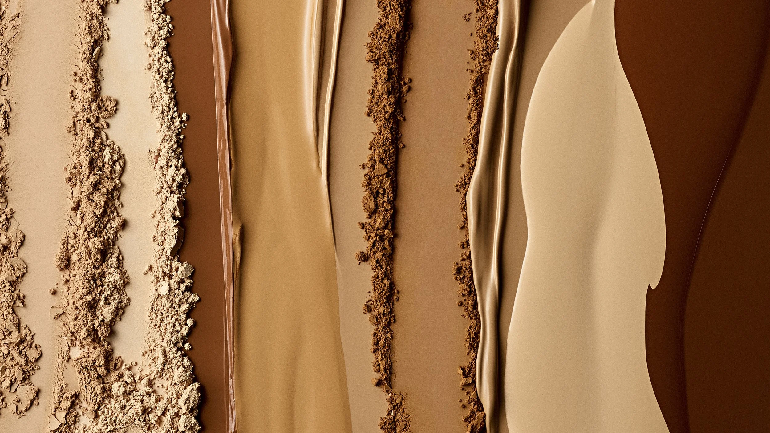 makeup foundation shade range textures