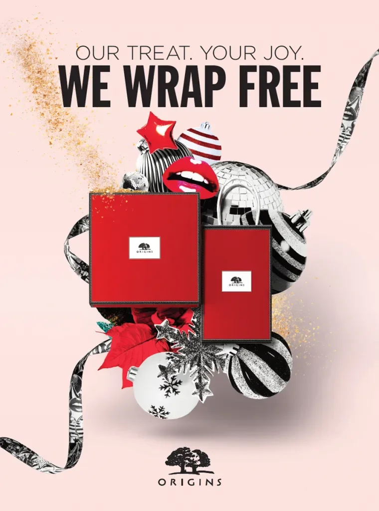 Origins Holiday 2017 We Wrap Free