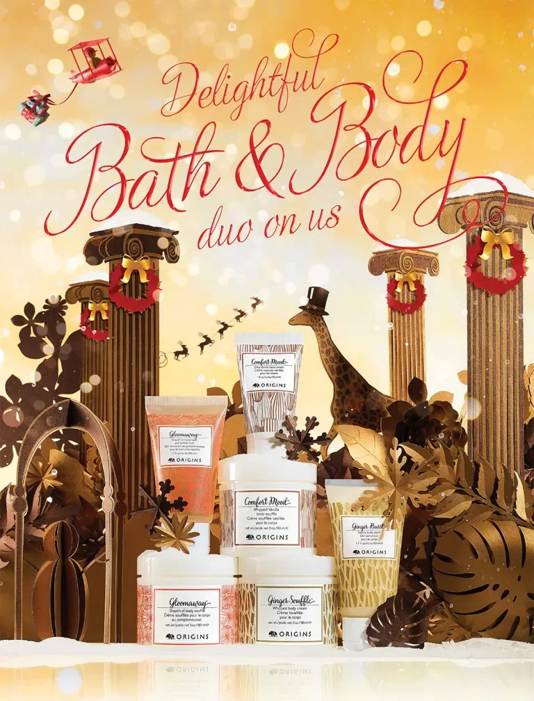 Origins Holiday 2016 Bath and Body