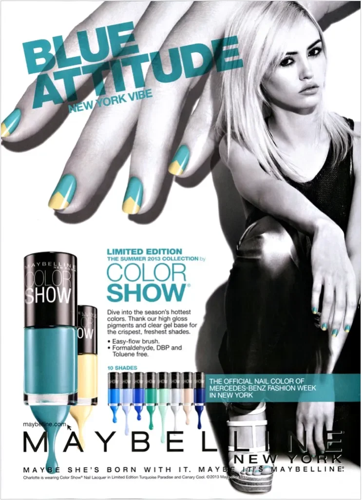 Color Show Blue Attitude