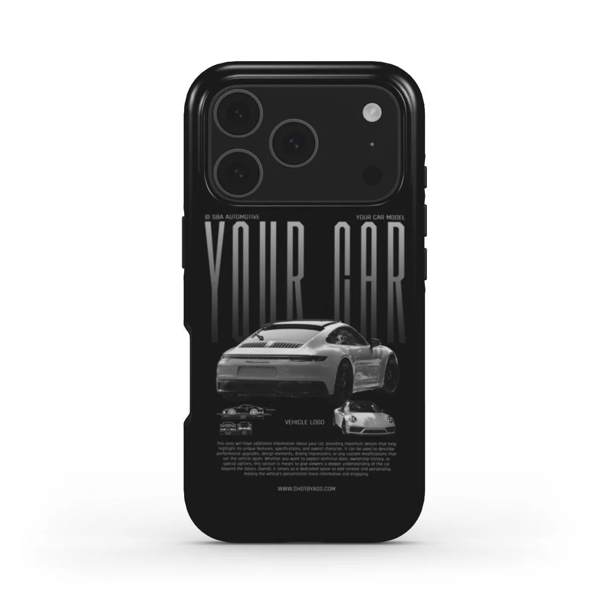 Owner's Spec Phone Case - First Edition (I-Phone)