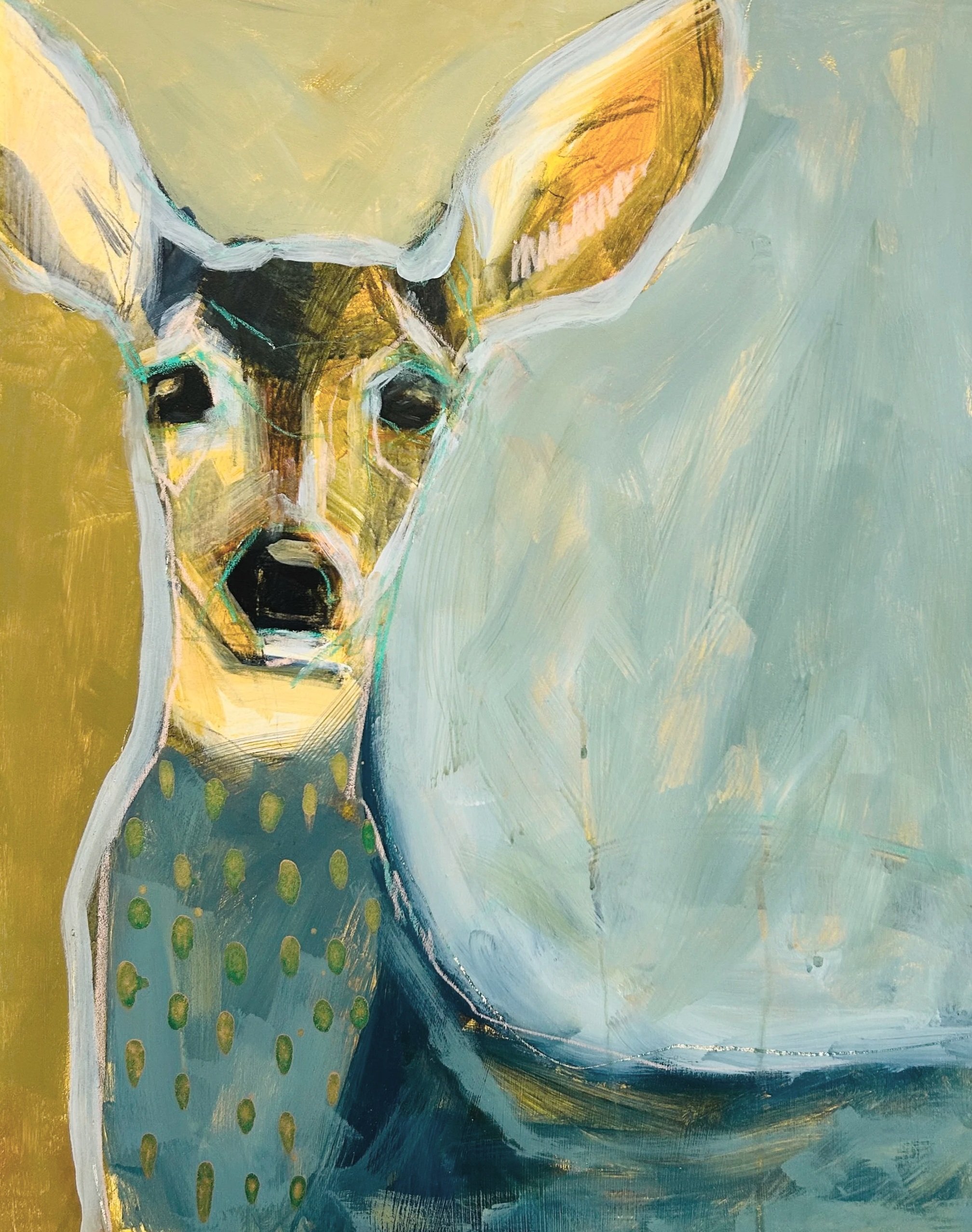 ELAINE
16x20" / mixed media