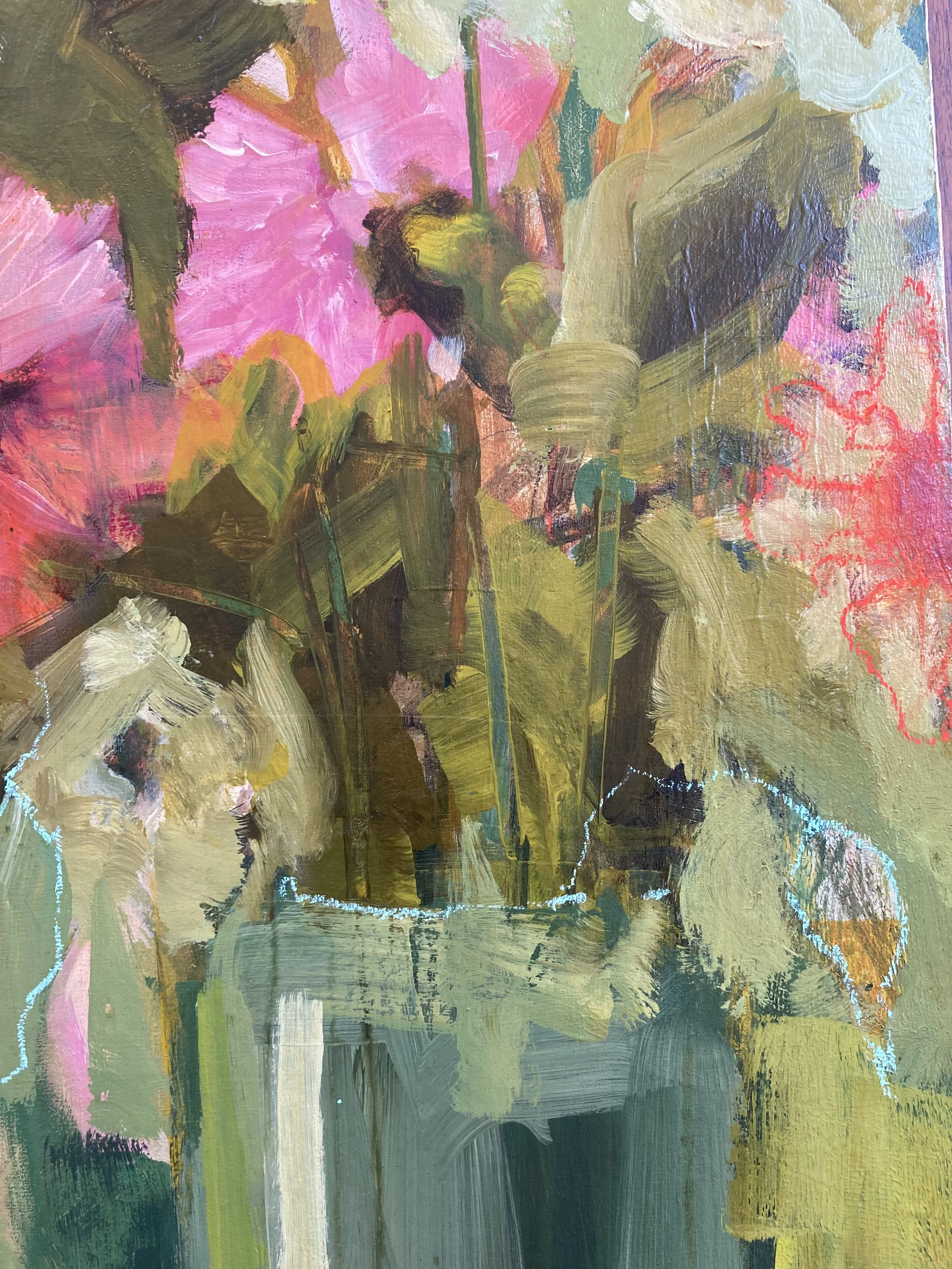 SOME PINK FLOWERS (sold)