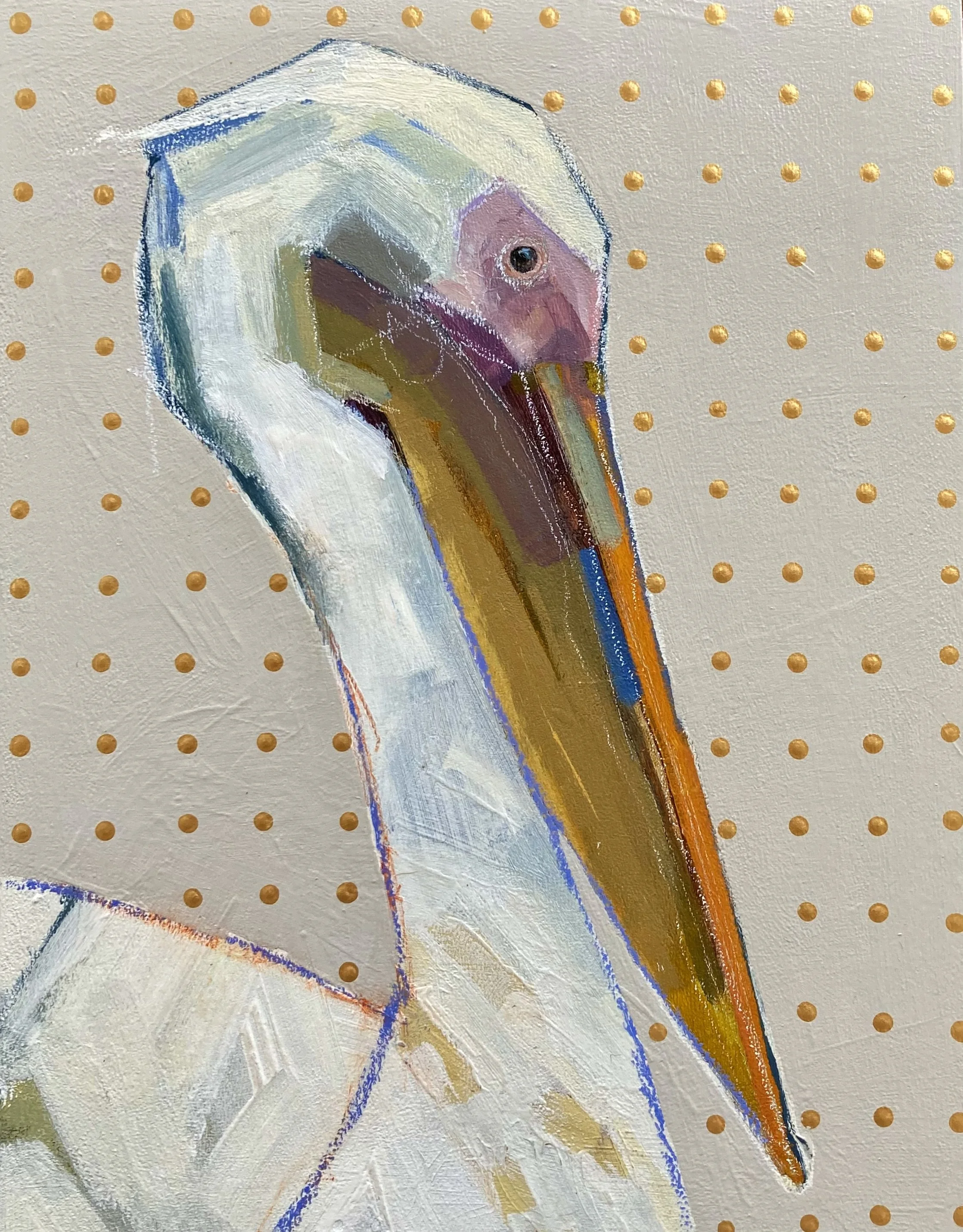 FERGUS (sold)
12x18" / mixed media