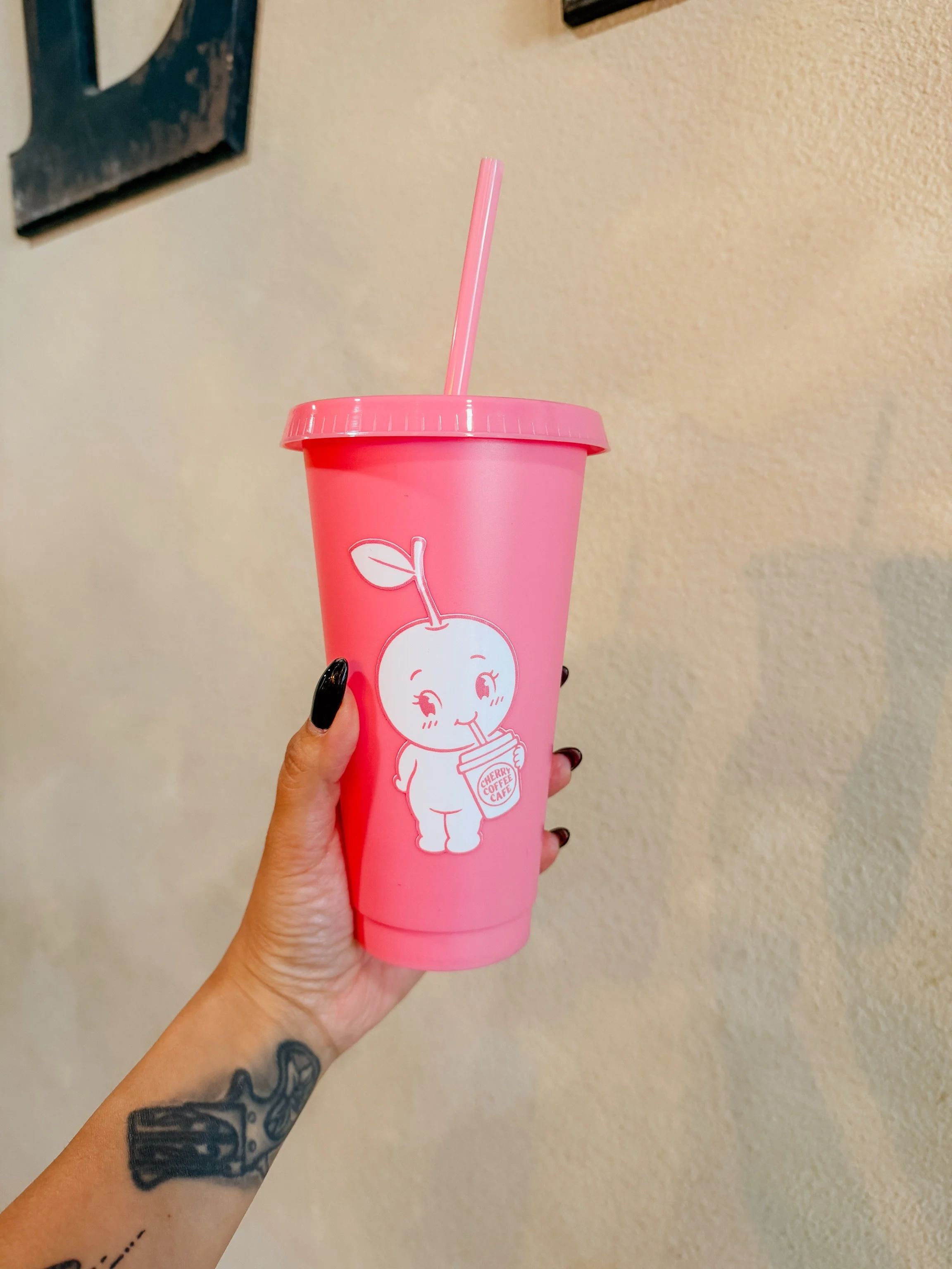 CHERRY GIRL CUPS NOW AVAILABLE! 
24 oz | $5

located at 📍2580 AZ-95 # 106, Bullhead City, AZ
✨7-4 Monday - Friday 
✨8-2 Saturday-Sunday
📲 CALL/TEXT your order for pickup +1 (928) 404-5530