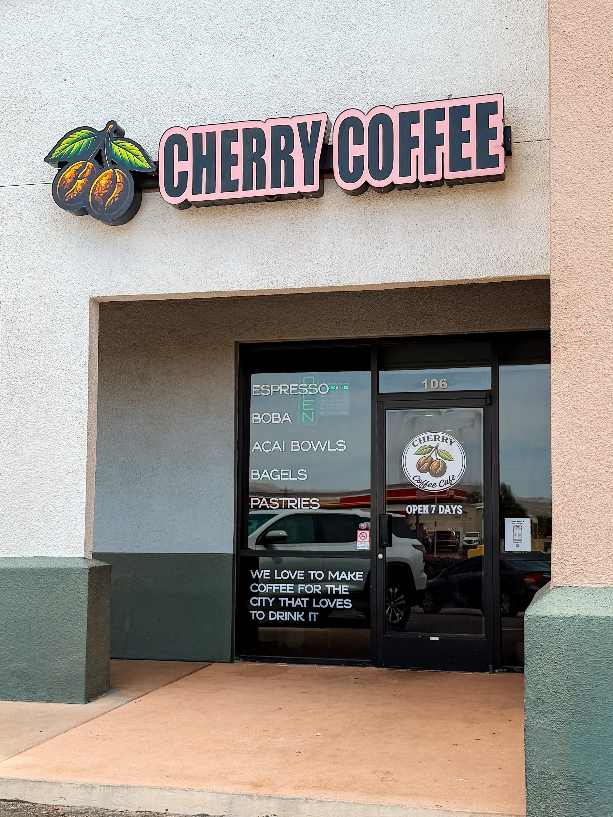 Come check out our new signage! (And get a coffee of course 🤪)
Big shoutout to Todd with Signs by Sundown! 🙂

LOCAL CAFFEINE DEALERS | OPEN DAILY

located at 📍2580 AZ-95 # 106, Bullhead City, AZ
✨7-4 Monday - Friday 
✨8-2 Saturday-Sunday
📲 CALL/T