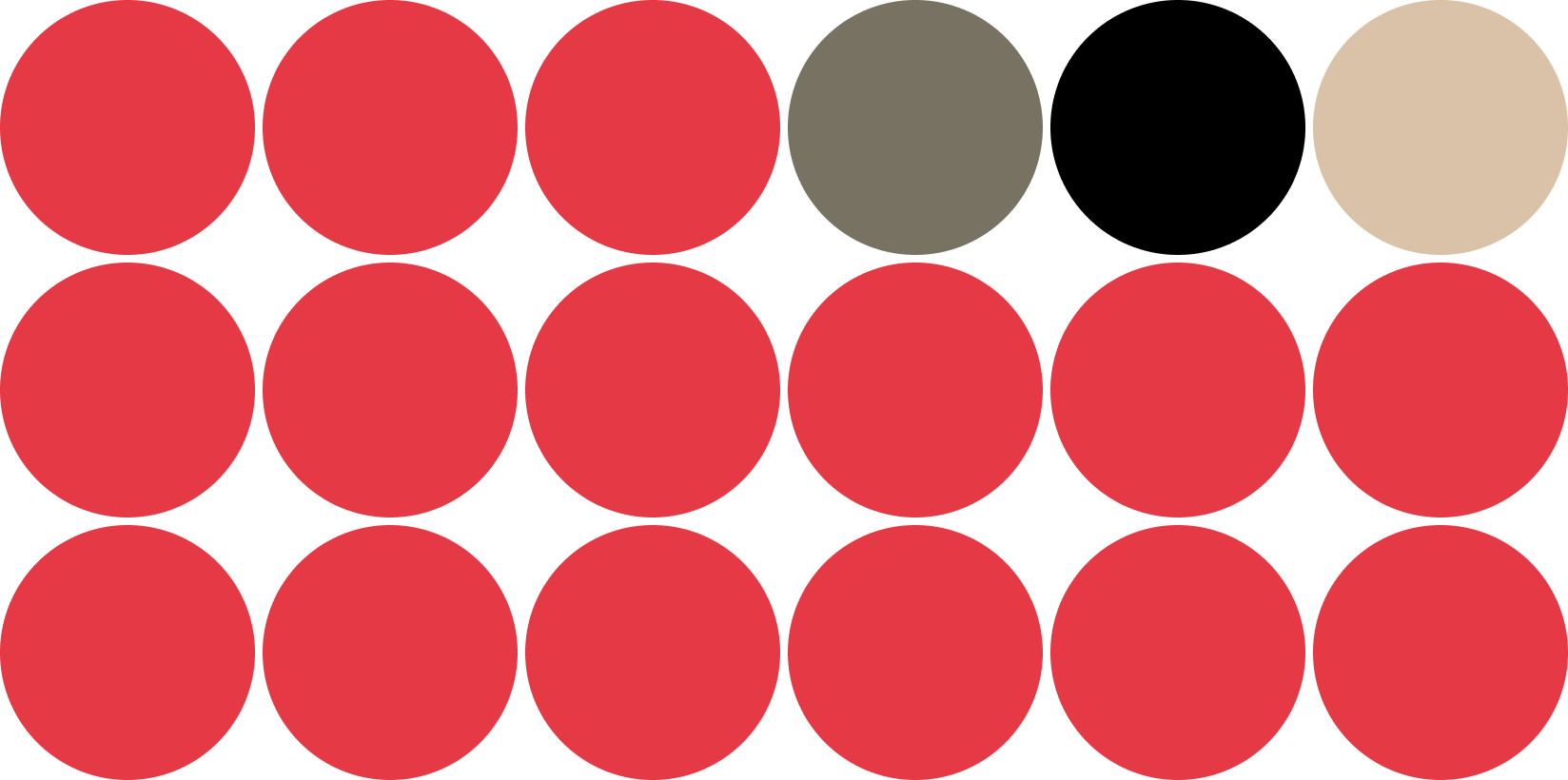 Abstract dot pattern representing AI strategy decisions and execution, Brant K AI Advisory visual identity