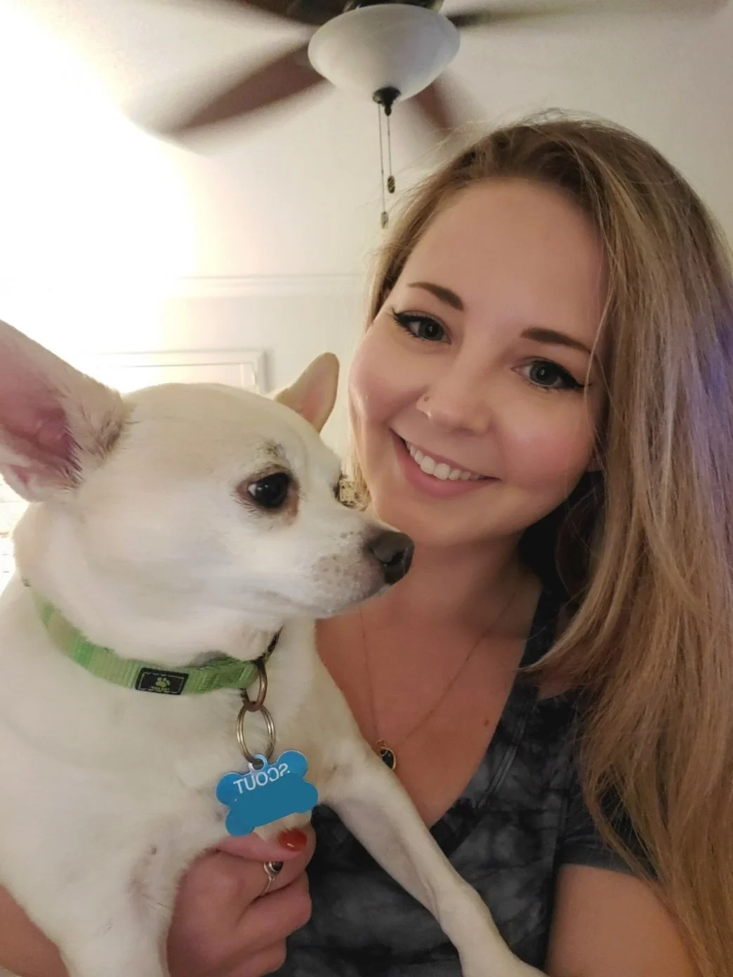 Rachel Nicodemus and Scout