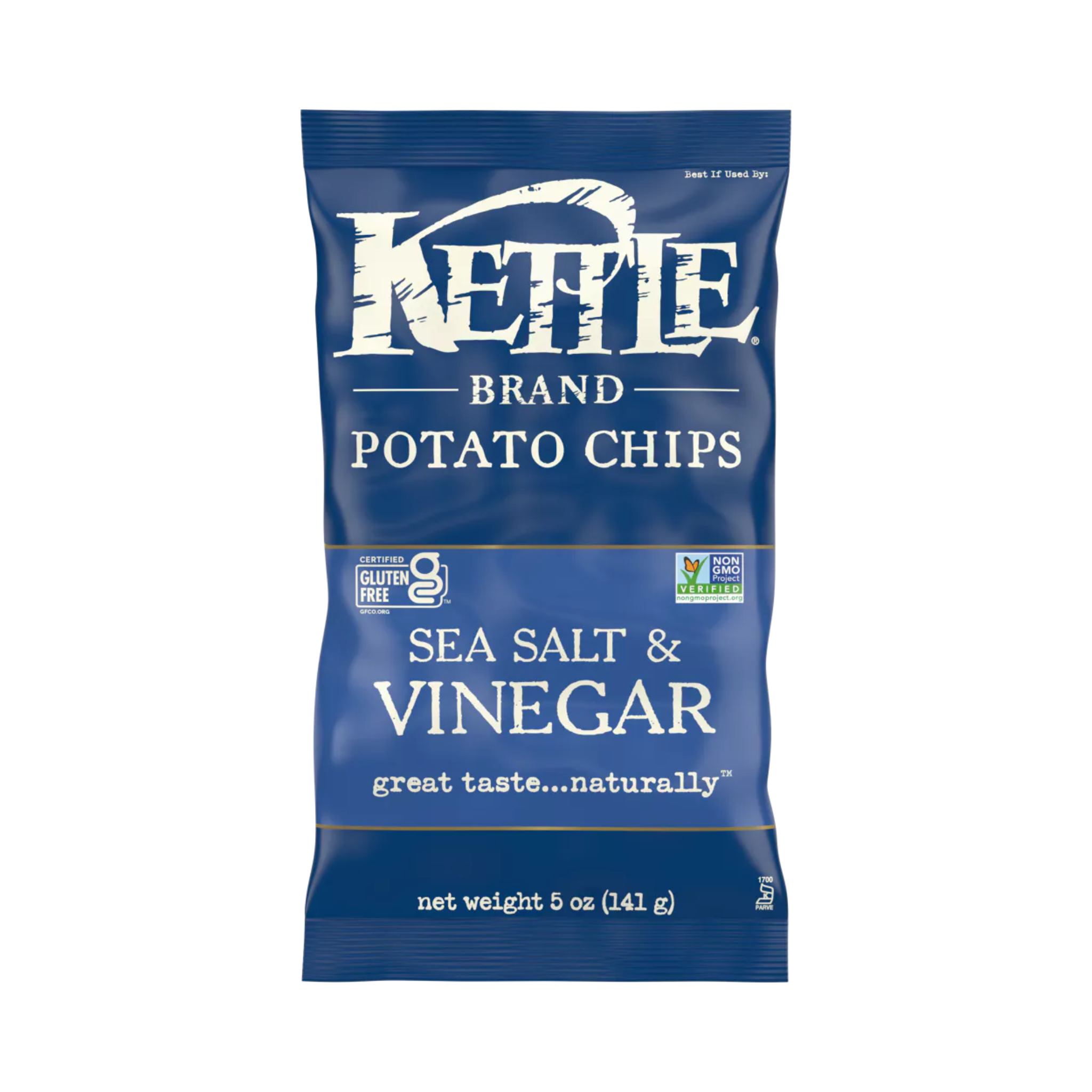 KETTLE BRAND Sea Salt & Vinegar Chips, 5 oz