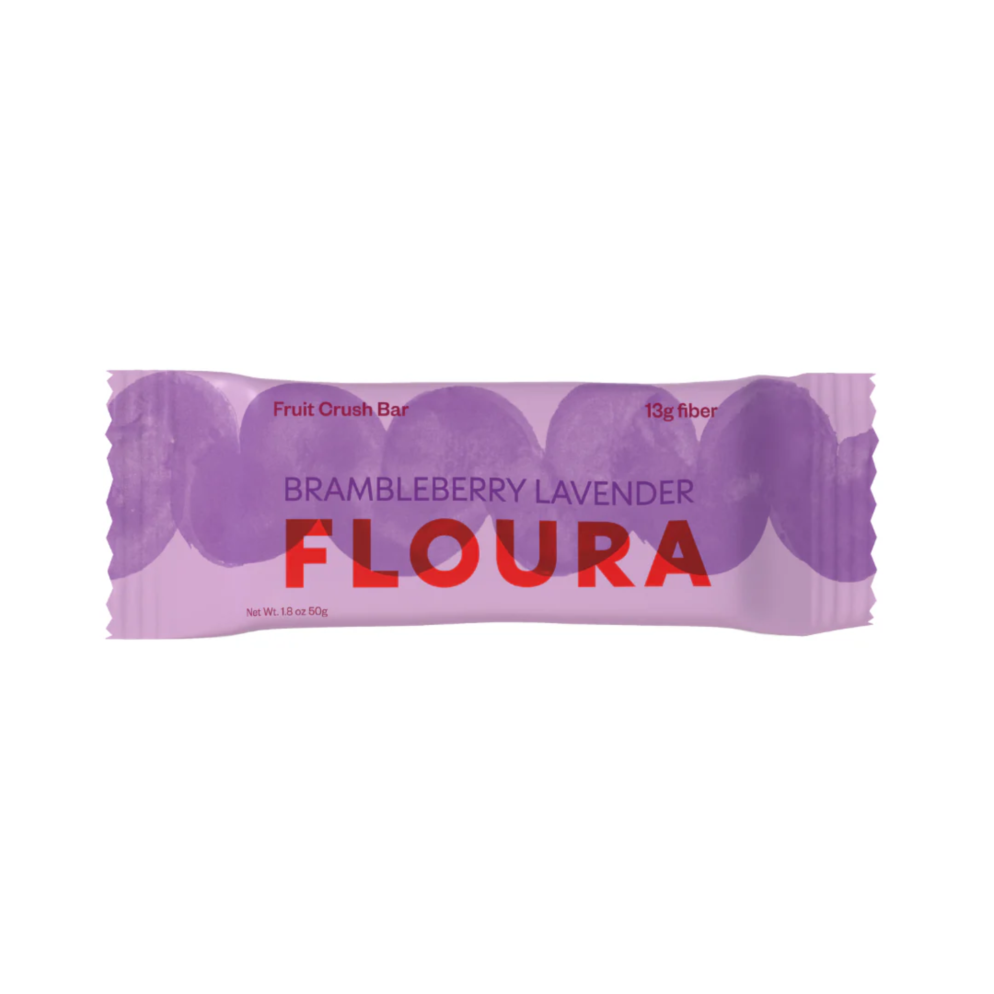 FLOURA Brambleberry Lavender Fiber Snack Bar